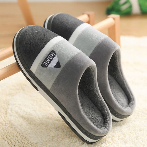 

Women Warm Striped Slipper Indoors anti-slip Winter House Shoes House Bedroom Slippers Men Warm Winter Cotton Slippers, Lavender