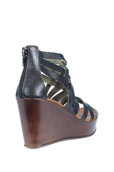 

sandals mn 877 women 's black filler