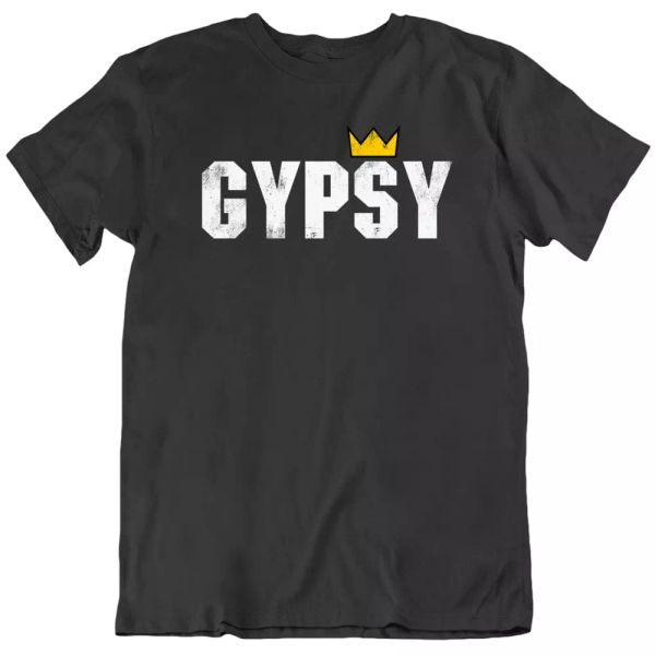 

heavyweight champion tee sport gypsy king boxing fan fighting men's t shirt new, White;black