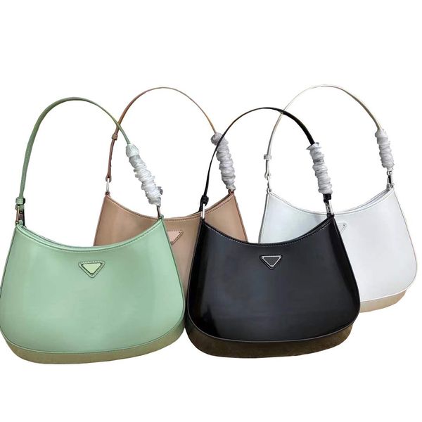 

21ss spring summer hobo bag luxury genuine leather designer handbag calfskin shoulder bags fresh color tote trendy fashion hobos