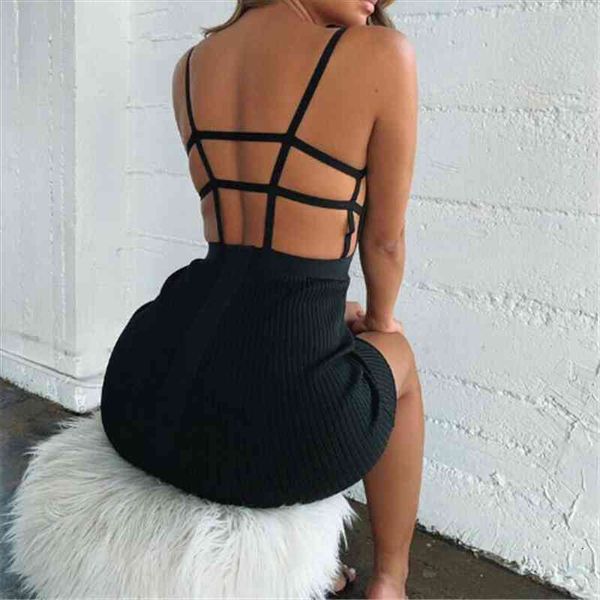 

fashion womens summer dresses sleeveless female clothes halter club dress bandeau bodycon tube solid thread mini dress, Black;gray