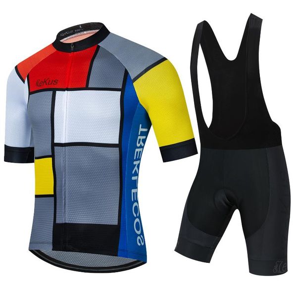 

racing sets summer high-quality technology 2022 men's and women's cycling wear short-sleeved suit quick-drying breathable, Black;blue