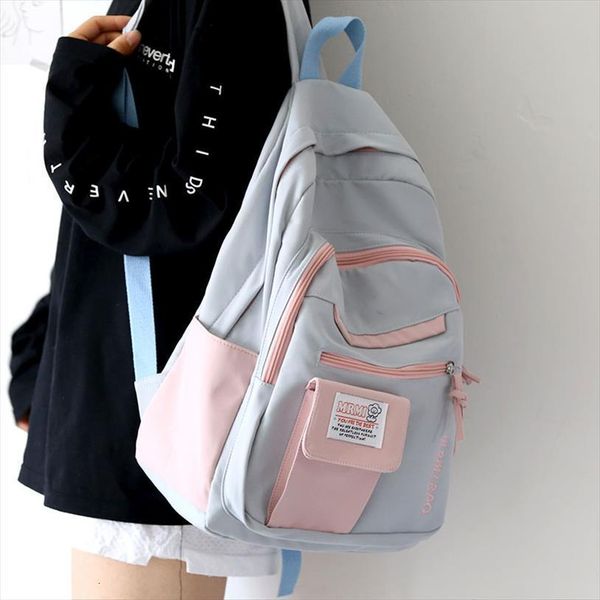 

harajuku backpack for girls female kawaii book fashion cute ladies bag waterproof nylon student women school laptop