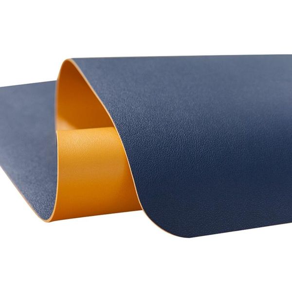 

mouse pads & wrist rests blue ultra large pad mat gaming desk leather writing home office use