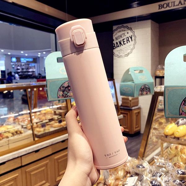 

water bottles lovers literature and art cup stainless steel creative bottle