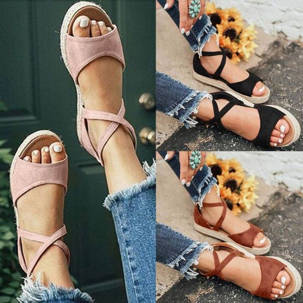 

sandals women's open toe woven zipper thick-bottom slip on slides sandalias platform peep d4, Black