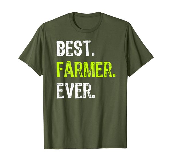 

farmer ever funny gift t-shirt, White;black