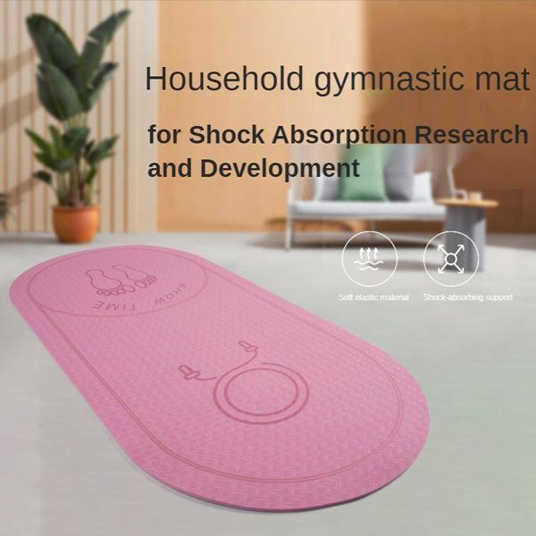

yoga mats jump rope mat exercise cushioning mute absorption sound insulation and rebound tpe anti slip anti-noice