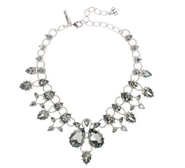 

earrings & necklace csxjd luxury crystal exaggerated personality, Silver