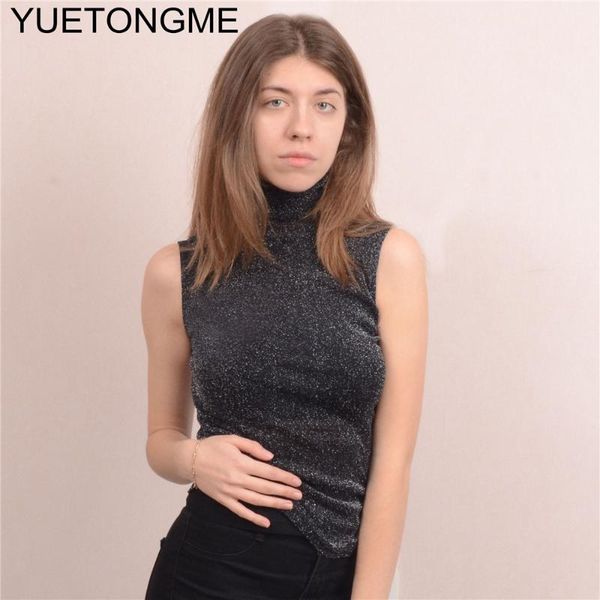 

summer shining women sleeveless tanks bodycon temperament tshirt vest 2021 tank female bt062a women's & camis, White