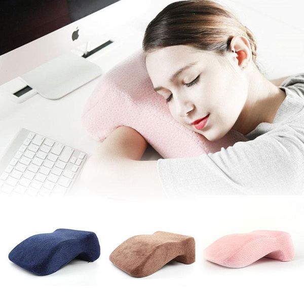 

pillow technology multifunctional neck supporter slow rebound memory office desk student nap with arm rest