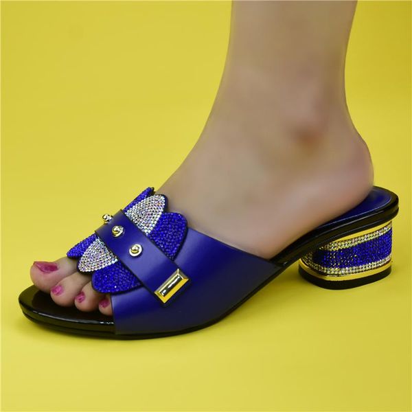 

dress shoes italian women wedding for party heels elegant slippers 2021 summer woman slipper african, Black