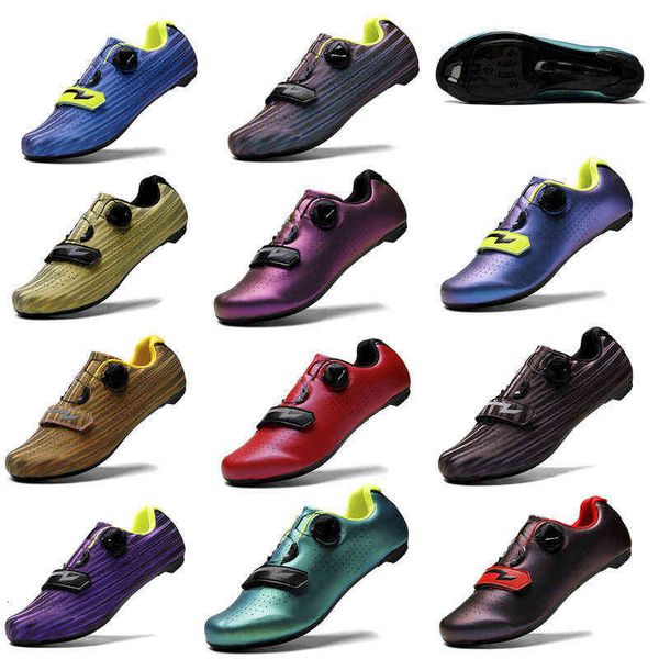 

road riding shoes outdoor sports equipment bicycle dynamic power lock men's, Black