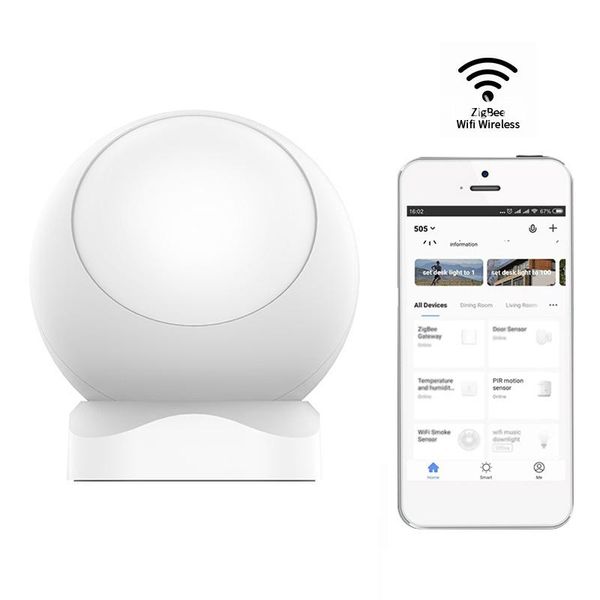 

tuya zigbee pir sensor infrared wifi smart human body moving automatic intelligent household alarm systems