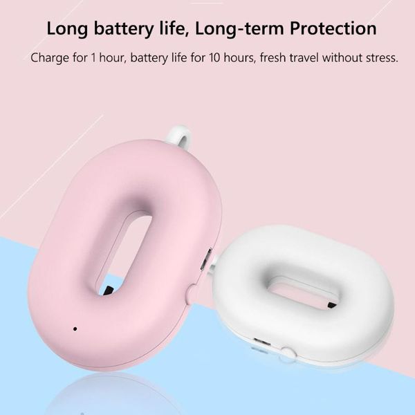 

jo-2001 negative ion car wearable necklace air purifier pm2.5 smoke eliminator personal freshener