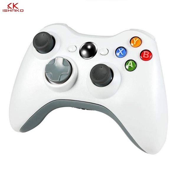 

game controllers & joysticks wireless bluetooth controller for xbox 360 gamepad joystick x box jogos controle win7/8/9 pc joypad