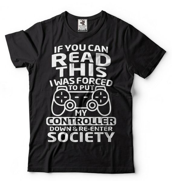 

gaming t-shirt mens funny gamer shirt humor tee shirt console gaming shirt, White;black