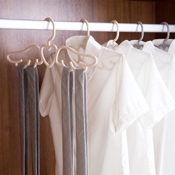 

hangers & racks 2021 multifunction clothes coats creative cute heart wing anti slip plastic drying rack wardrobe hanger space saver