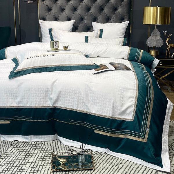 

silk / cotton king size bedding set  luxury comforter sets
