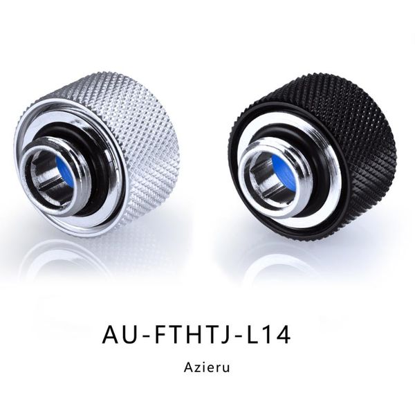 

azieru au-fthtj-l14 au series anti-off fast screw fine diamond pattern g1/4 thread water cooling fans & coolings
