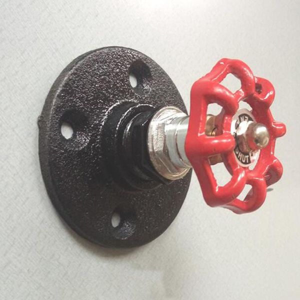 

hooks & rails rustic hand wheel hook wall-mounted hanging storage for keys cloth