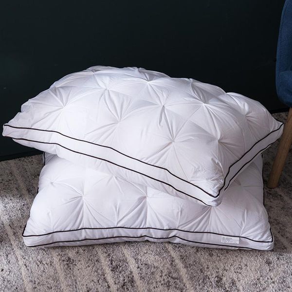 

pillow twisted feather velvet three-dimensional core five-star el household cervical spine single 1pcs