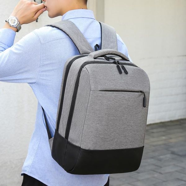 

backpack 2021 lapusb multiple pockets student school bag men and women anti theft travel daypacks male leisure