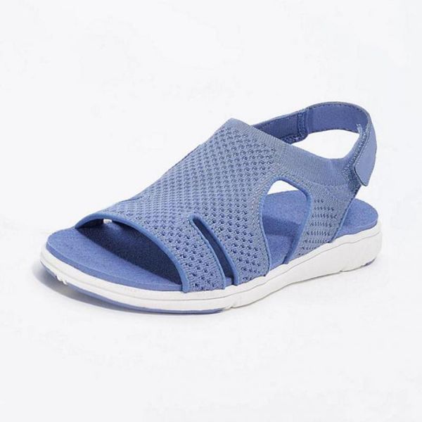 

sandals 2021 women's shoes summer crystal casual flat buckle belt ladies fashion beach large size, Black