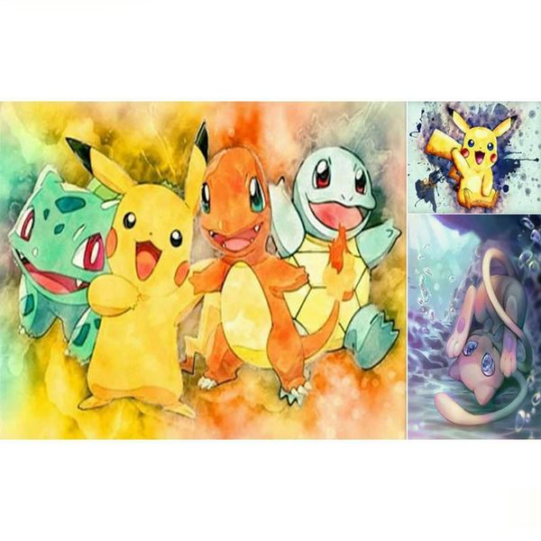 

diamond painting 5d diy mosaic anime setting embroidery art cross stitch kits