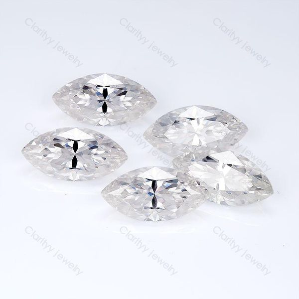 

other 4x8mm moissanite marquise ij white color brilliant cut loose gemstone