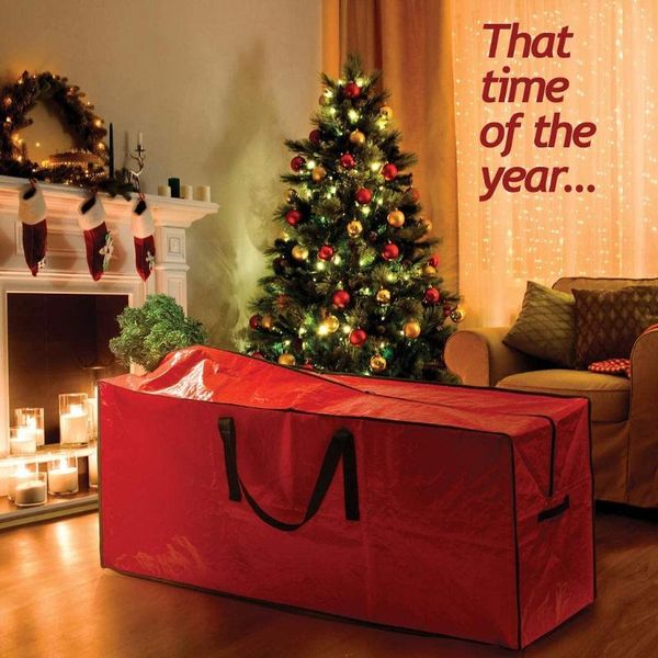 

storage bags christmas xmas wrapping paper bag gift wrap decoration tidy organiser