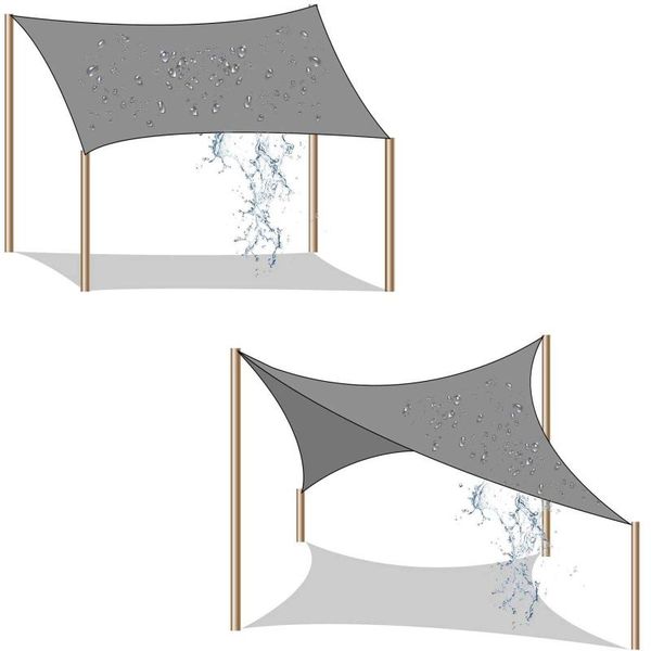 

shade uv protection summer outdoor four-corner sail garden swimming pool sun courtyard spinnaker for terrace bbq