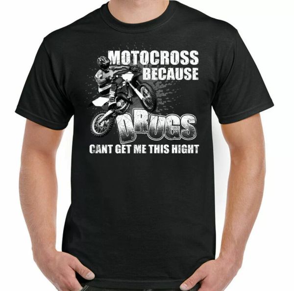 

motocross shirt mens funny motox dirt bike motorcycle unisex, White;black