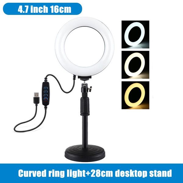 

3.6 - 9 inches pu ring fill light remote control/with stand for vlogger/selfie flash heads