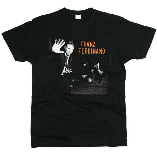 

franz ferdinand t-shirt, White;black