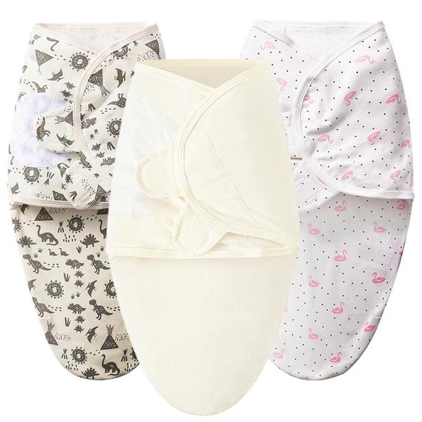 

blankets & swaddling born swaddle 100%cotton soft solid color wrap blanket muslin baby sleeping bags bedding