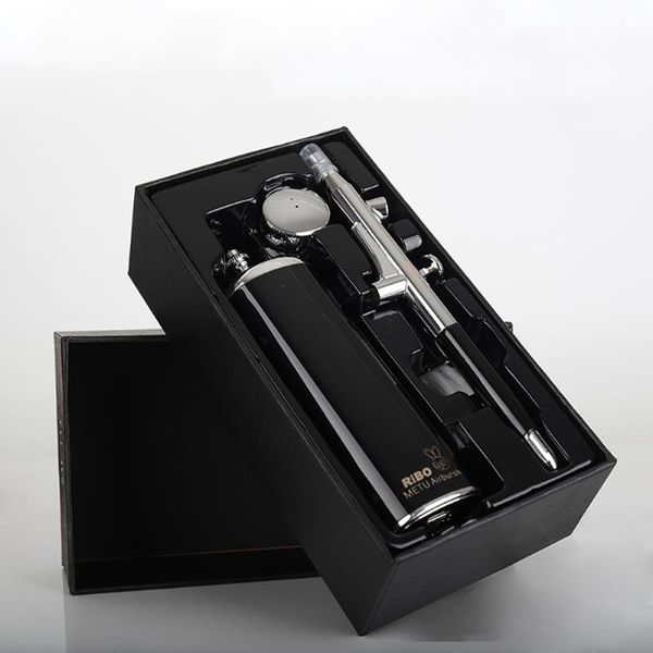 

professional spray guns integrated mini cordless airbrush barber makeup kit machine system air brush compressor with trigger gun wireless