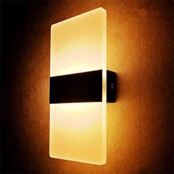

creative simple bed living dining room l study corridor aisle led bedside wall lamp