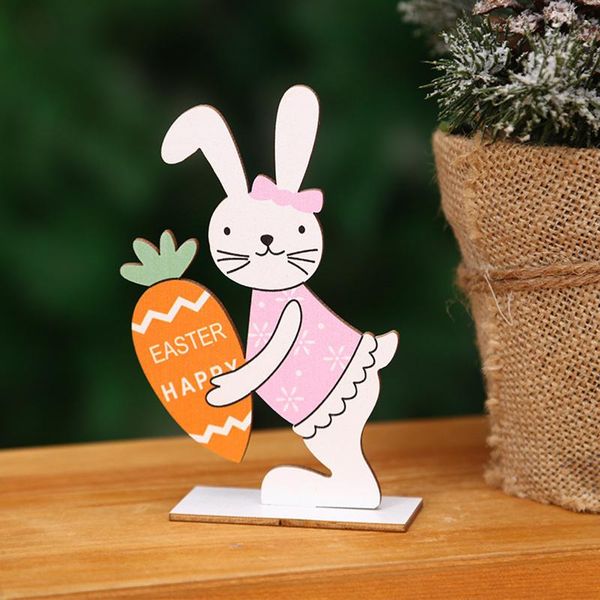 

easter wooden table decorations cute egg wood ornaments centerpieces for home party j2y favor