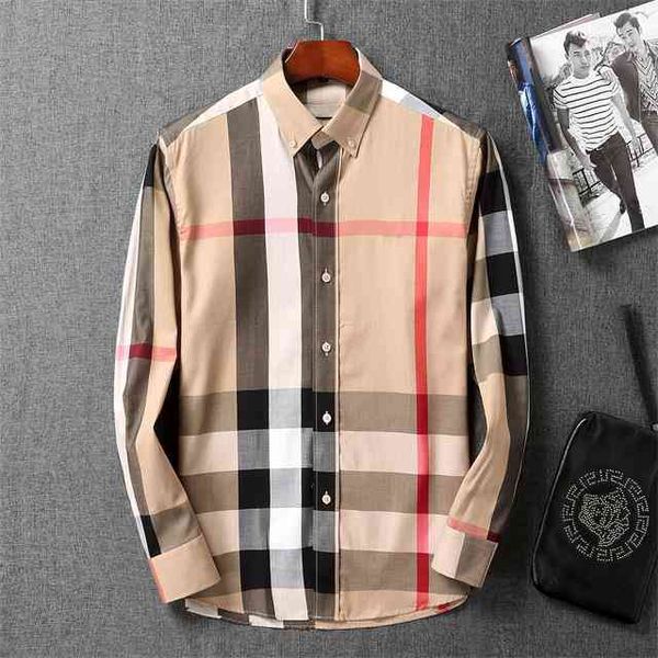 

2021 luxury designer men's suit fashion casual shirt brand spring and autumn slim the most fashionable clothing #45, White;black