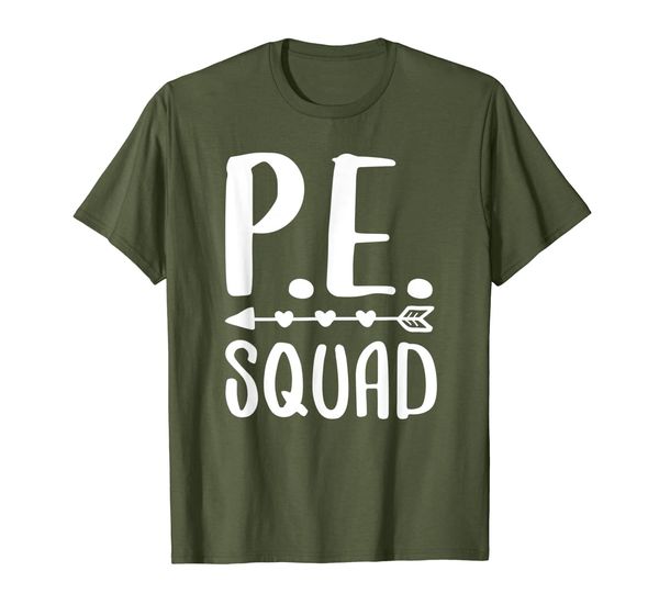 

P.E. Squad T-Shirt PE Teacher Gift Shirt T-Shirt, Mainly pictures