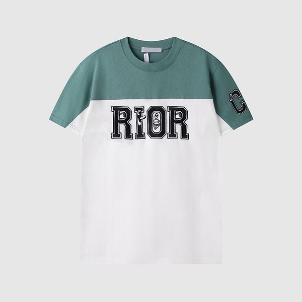 

22ss new summer fashion designer t shirts for men luxury letter embroidery mens women clothing short sleeved shirt womens tee clothes with, White;black