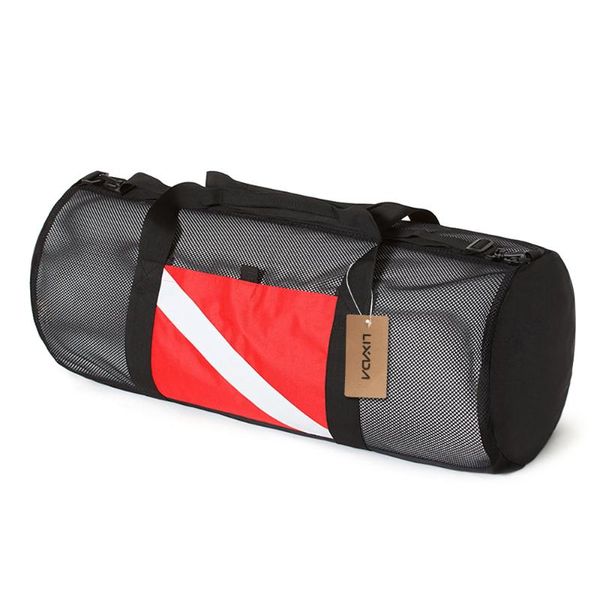 

outdoor bags gym bag mesh duffel gear snorkel equipment carry for mask fins scuba diving fishing surfing