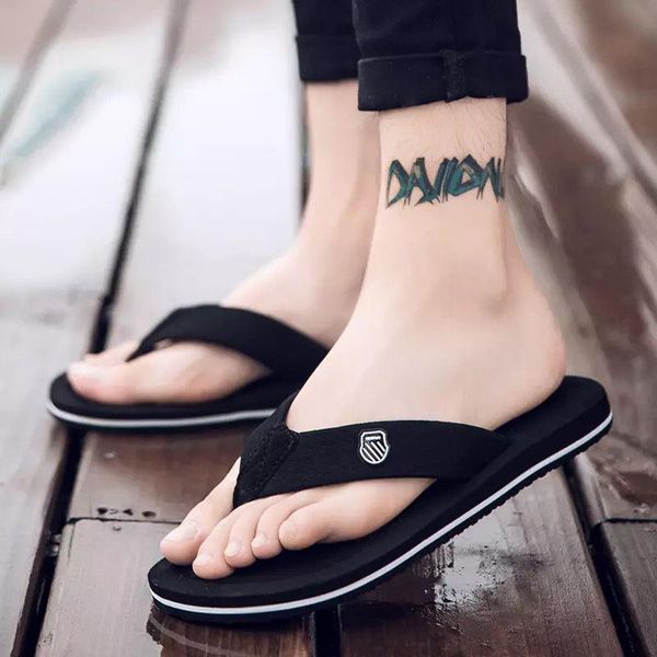 

slippers marlisasa men fashion plus size black anti skid light weight beach flip flops male summer chanclas de hombres h6028