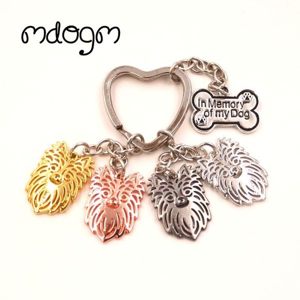 

keychains cute chihuahua dog animal purse handbag charm handmade pendant keychain for bag car women men key ring k035, Silver