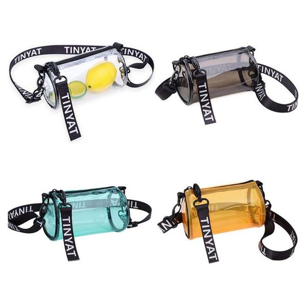 

school bags women clear bag portable small crossbody handbag mobile phone with adjustable strap for concerts, work, sports events