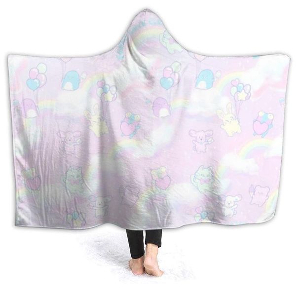 

blankets lolita blanket cool hooded fleece picnic super soft fashion bedspread