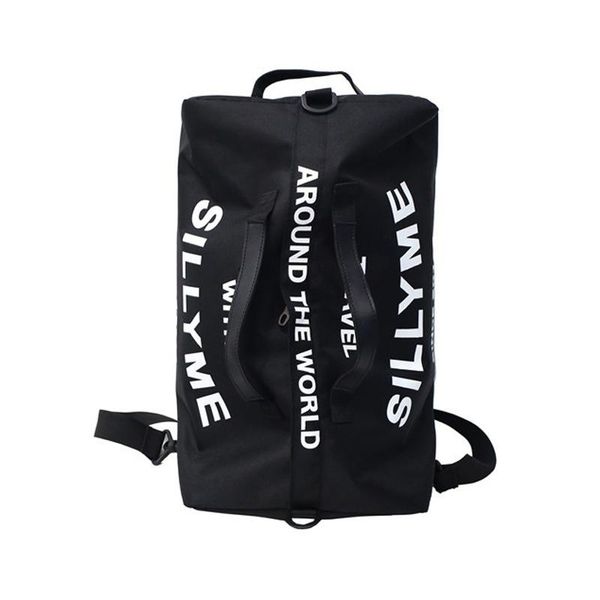 

backpack large shoulder bags men hip street style sports fitness bag portable travel bagpack functional versatile