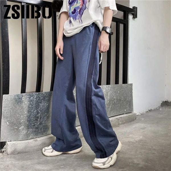 

women's pants & capris sweatpants high waisted vintage size drop women clothes streetwear jogger korean style wide leg harajuku baggy, Black;white