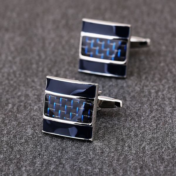 

kflk jewelry shirt cufflink for mens brand black cuff link 2018 round luxury wedding male guests, Silver